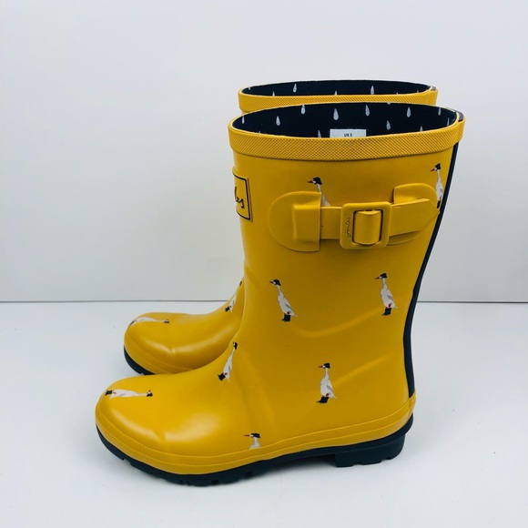 NWT JOULES geese mid calf rain boots sz8,9 - Picture 4 of 8
